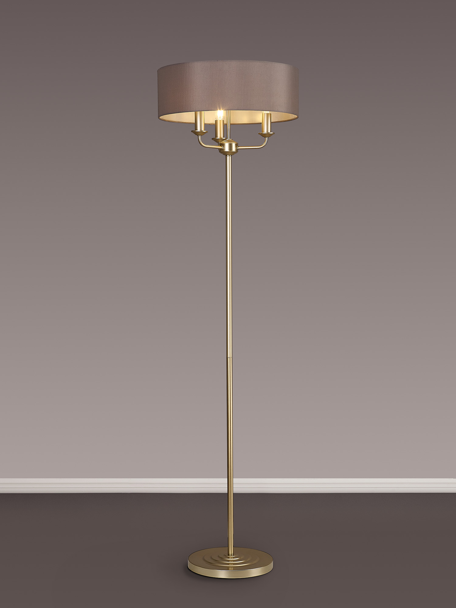 Banyan CG GR Floor Lamps Deco Shaded Floor Lamps